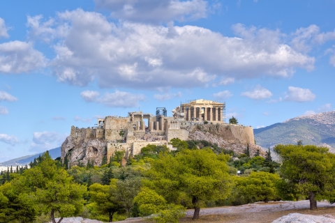 Ateny: Wycieczka po mieście z prywatnym kierowcąOdbiór z portu rejsowego w Pireusie