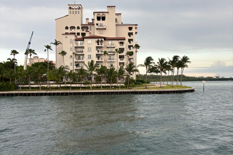 Miami: Tour en barco por las Casas de los Millonarios con bar de mojitos a bordo