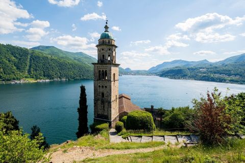 From Lugano: Lake Lugano Cruise to Morcote & Sightseeing