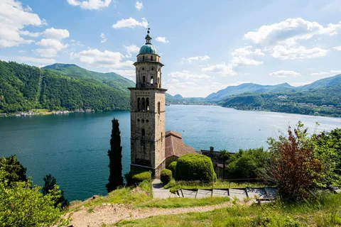 Depuis Lugano : Croisière sur le lac de Lugano jusqu'à Morcote et visites touristiques