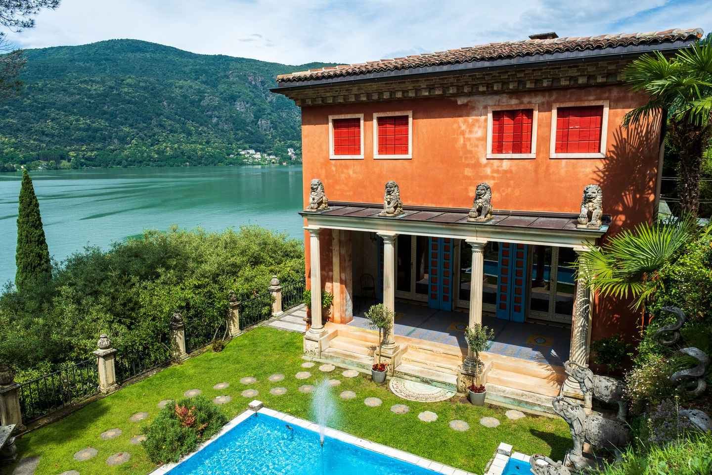 루가노 출발: 모르코테 호수 투어 & 명소 탐방