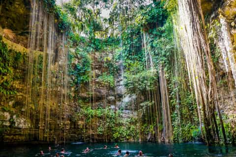 Cancun: Chichen Itza, Ik Kil Cenote, and Valladolid Day Trip