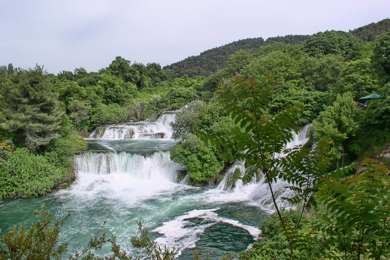 From Split: Krka Waterfalls and Šibenik Tour with Lunch