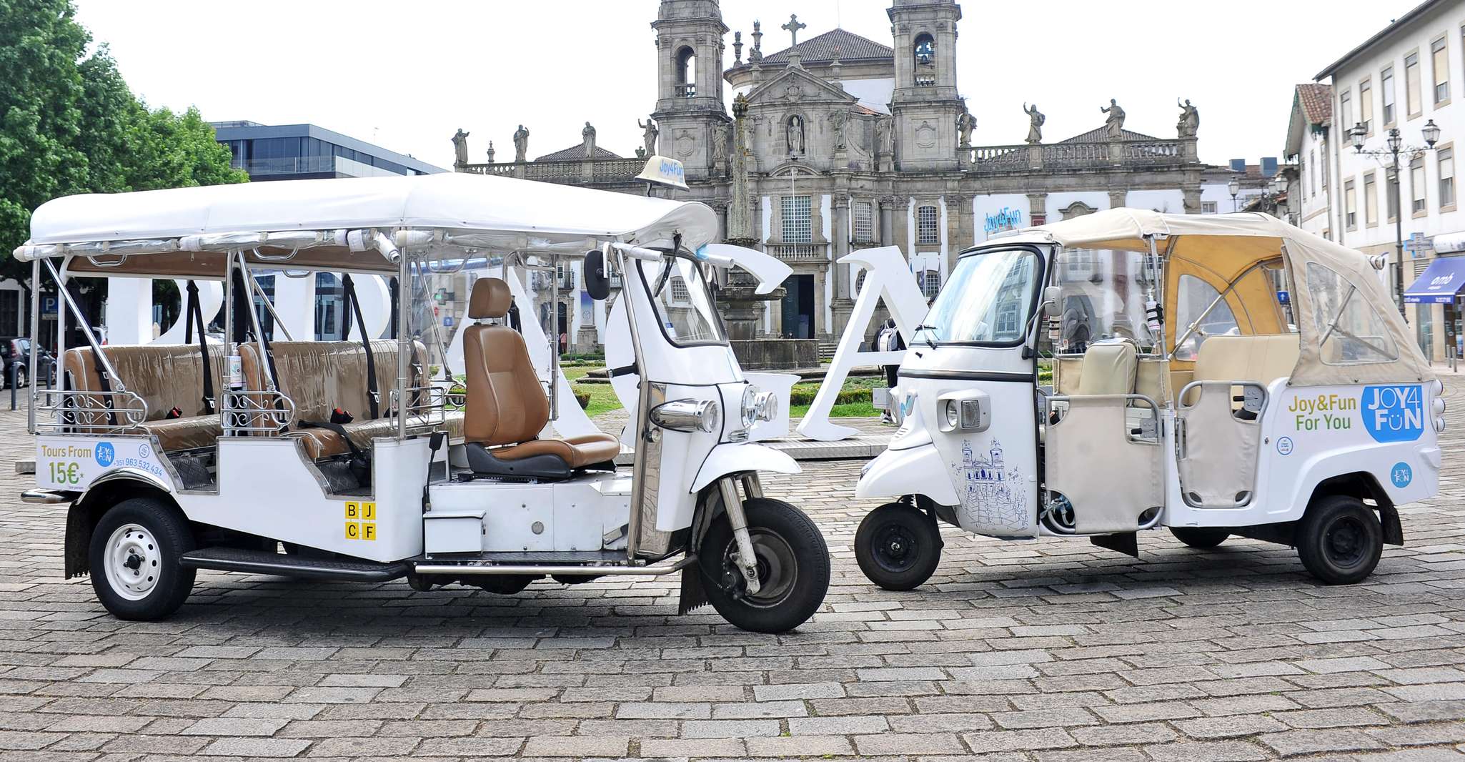 Braga, Tour de Tuk Tuk City - Hizvo