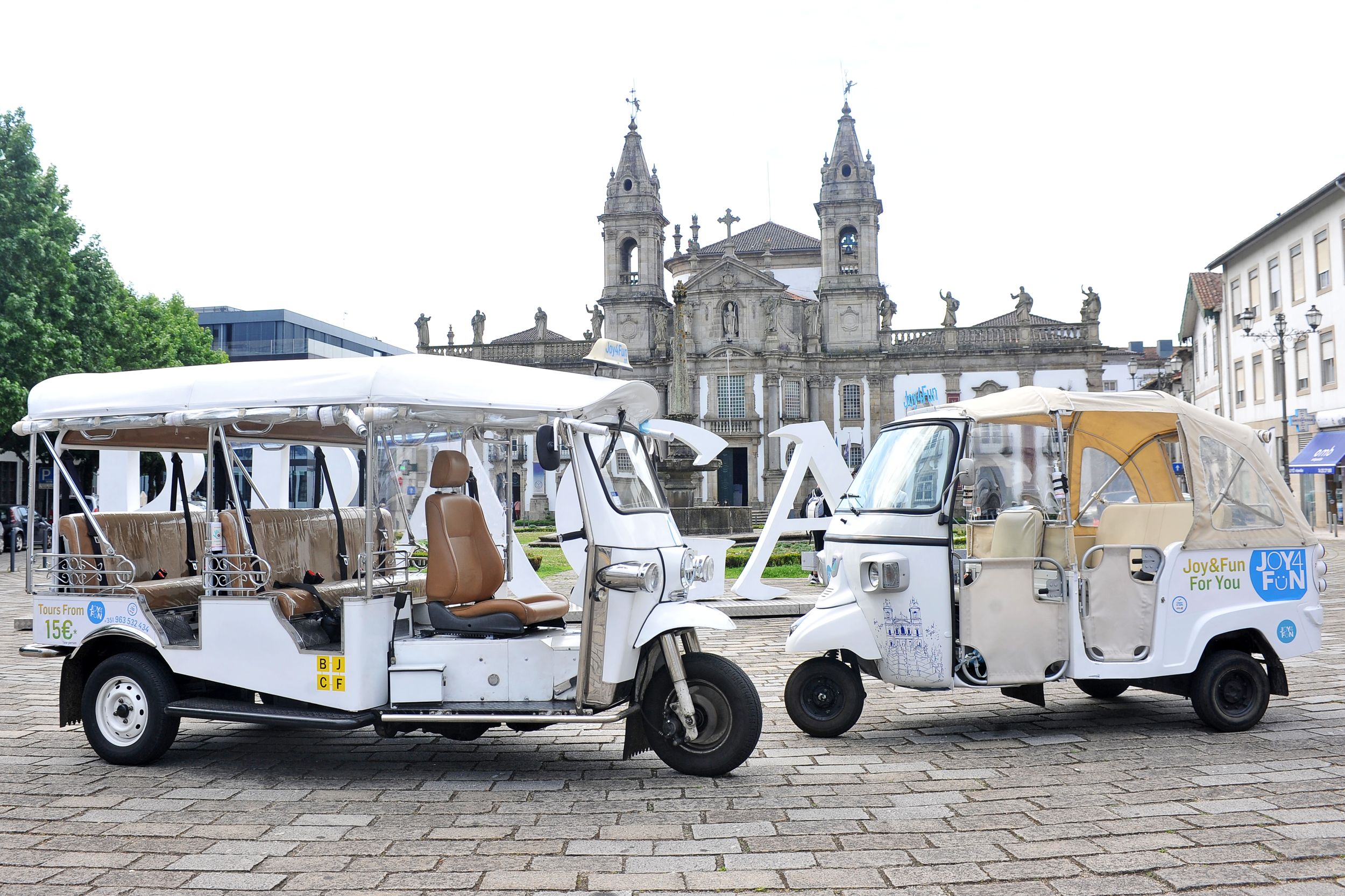 Braga: Tuk Tuk Stadtführung