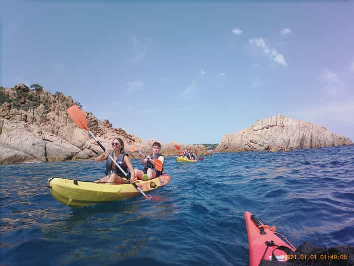 Costa Brava Kayak and Snorkel Tour with Lunch and Beach GetYourGuide