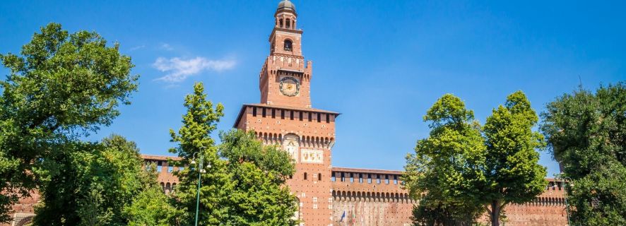 Milano: Inngangsbillett til Sforza slott med digital lydguide