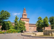 Mailand: Eintrittskarte für das Schloss Sforza mit digitalem Audioguide