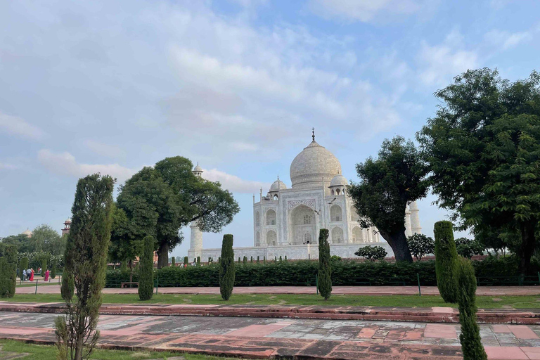 Från Delhi: Taj Mahal och Agra Fort Dagsutflykt med transferRundtur med inträdesbiljetter och lunch