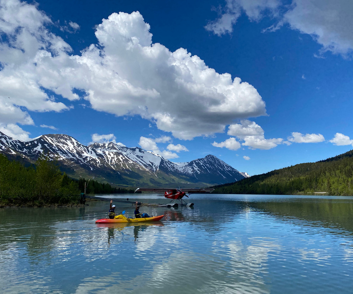 Moose Pass: Kayak Rental on Glacial Trail Lake