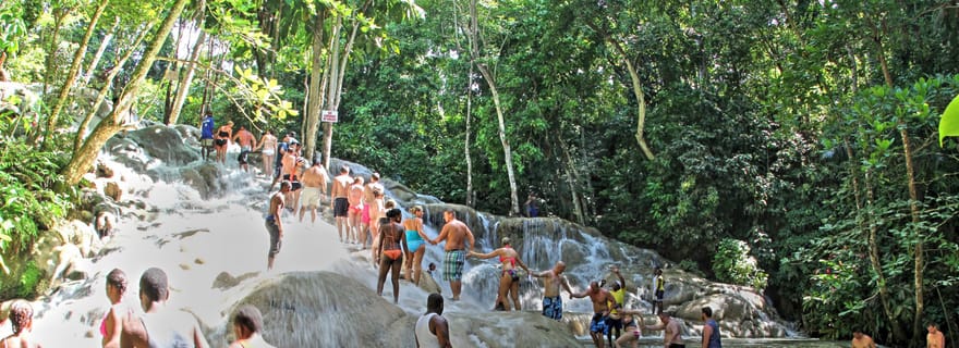 De Montego Bay: expérience des chutes de la rivière Dunn
