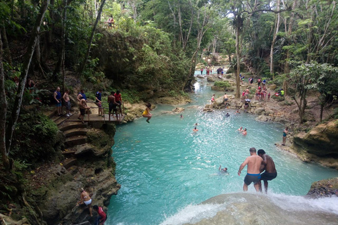 From Montego Bay: Blue Hole Waterfall Experience Standard option