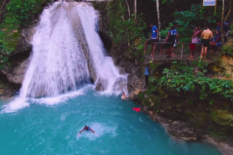 Da Montego Bay: Grotta della Grotta Verde e Cascata del Buco Blu