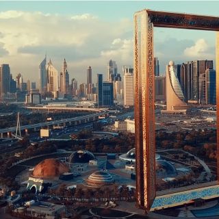 Dubai: Group City Tour with Dubai Frame Tickets