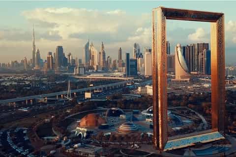 Dubai: Stadsrundtur i grupp med Dubai Frame-biljetter