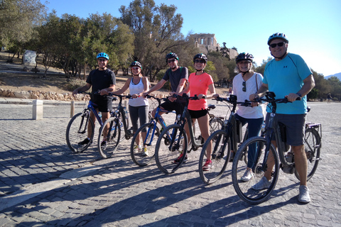 Athens: Electric Bike Tour with Acropolis & Parthenon Visit Tour without Entrance Tickets