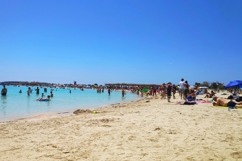 Da Chania: tour condiviso di Elafonisi e Falasarna con spuntiniDa Chania: tour condiviso di Elafonisi-Falasarna di un giorno intero