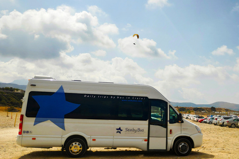 Desde Chania: tour compartido de día completo Elafonisi-Falasarna