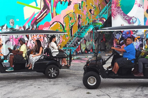 Miami : visite en voiturette de golf de la brasserie Wynwood Graffiti