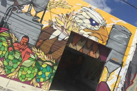 Miami: wycieczka wózkiem golfowym do browaru Wynwood Graffiti