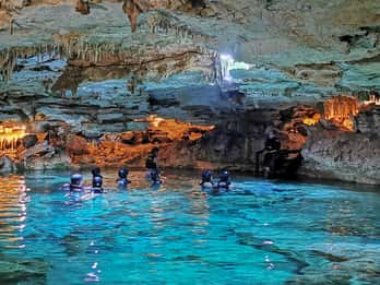 Riviera Maya : Cénotes de Kantun Chi, plongée en apnée et randonnée dans la jungle