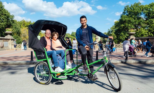 New York City: Tour privato di Central Park in Pedicab