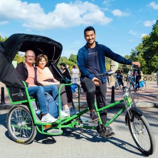 New York : visite privée de Central Park en vélo-taxi