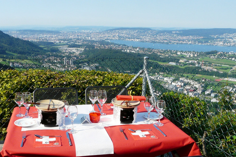 Zúrich: Visita turística y gastronómica con fondue de queso