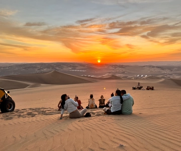 De Ica ou Huacachina: Dune Buggy ao pôr do sol e Sandboarding