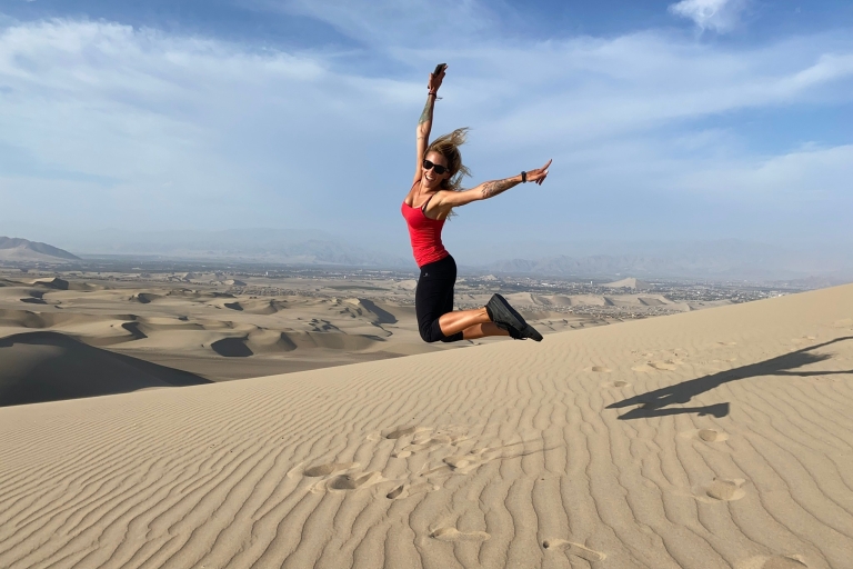 Von Ica oder Huacachina: Dune Buggy bei Sunset & SandboardingPrivate Tour