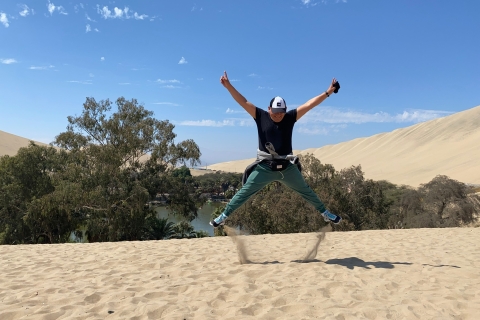 From Ica or Huacachina: Dune Buggy at Sunset & Sandboarding Private Tour