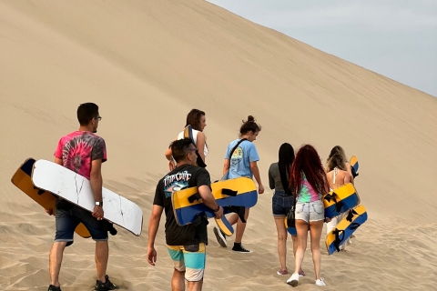 Z Ica lub Huacachina: Dune Buggy w Sunset & SandboardingPrywatna wycieczka