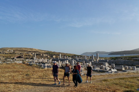 Mykonos: Delos & Rhenia Boat Cruise with Lunch & Transfer Hotel Pickup and Drop-off