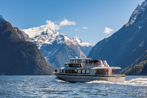 Van Queenstown: Milford Sound Cruise en Scenic Drive