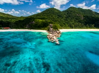 Von Praslin, La Digue Bootsfahrt mit Fahrradverleih - Hizvo