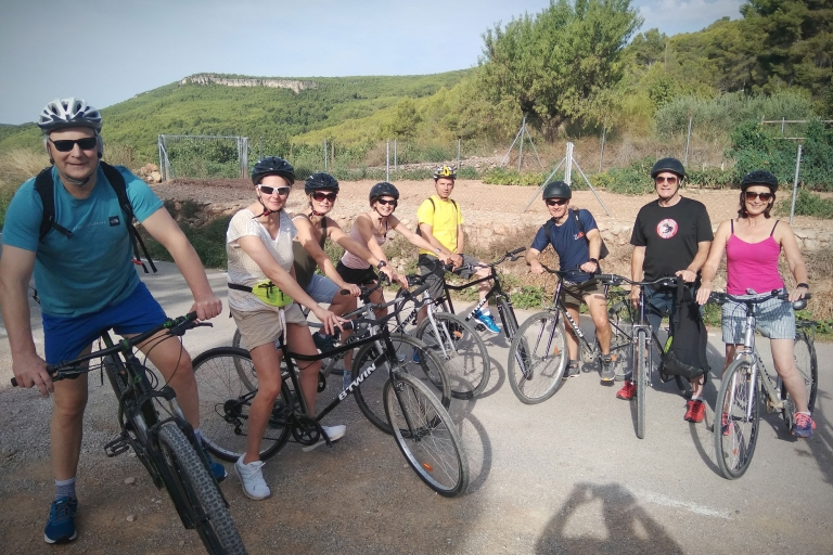 Vanuit Sitges: fietstocht met bezoek aan wijnmakerij en proeverij