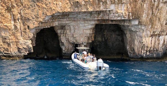 Mamma Mia Schnorchel Tour:Blaue Höhle,Vis,Blaue Lagune & Hvar