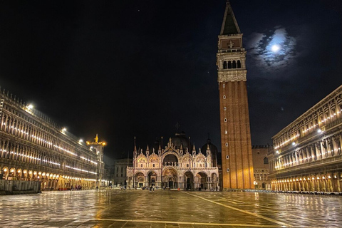 Venise : visite guidée nocturne à pied et basilique Saint-Marc