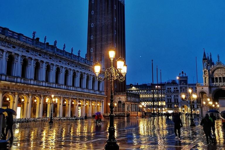 Venise : visite guidée nocturne à pied et basilique Saint-Marc