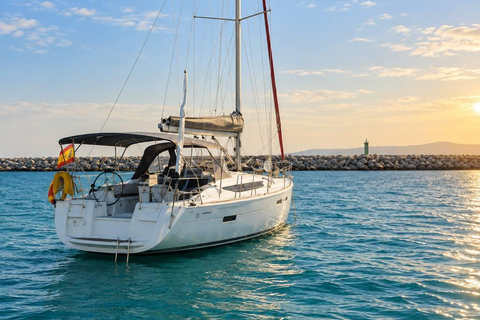 Chipiona: Private Yacht Charter with Swimming Stops