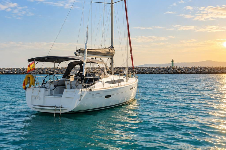 Chipiona: Private Yacht Charter with Swimming Stops