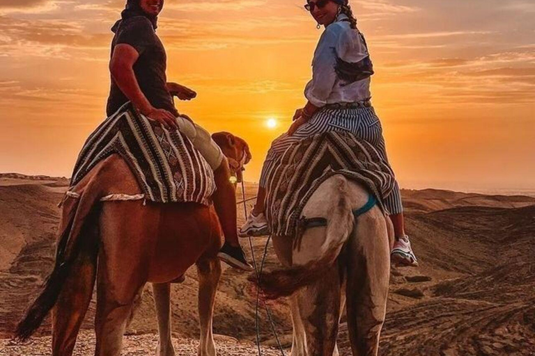 Marrakech: Agafay Desert Quad & Camel Rides With Dinner Show