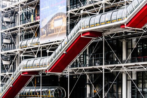 Paris : Entrée au Centre Pompidou avec guide audio et croisière fluviale
