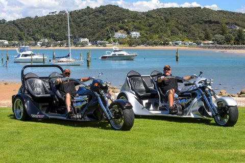 From Paihia: Bay of Islands and Russell Private Trike Tour