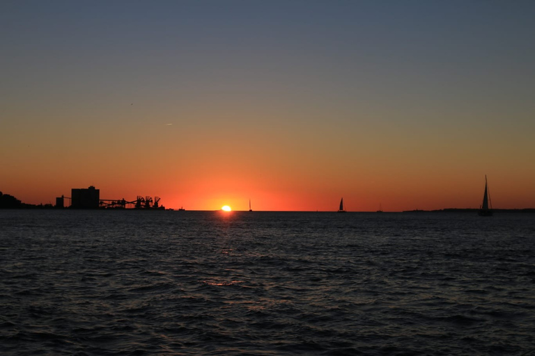 Lisbon: Sunset Sailing with Portuguese Wine and HistoryShared Sunset Tour