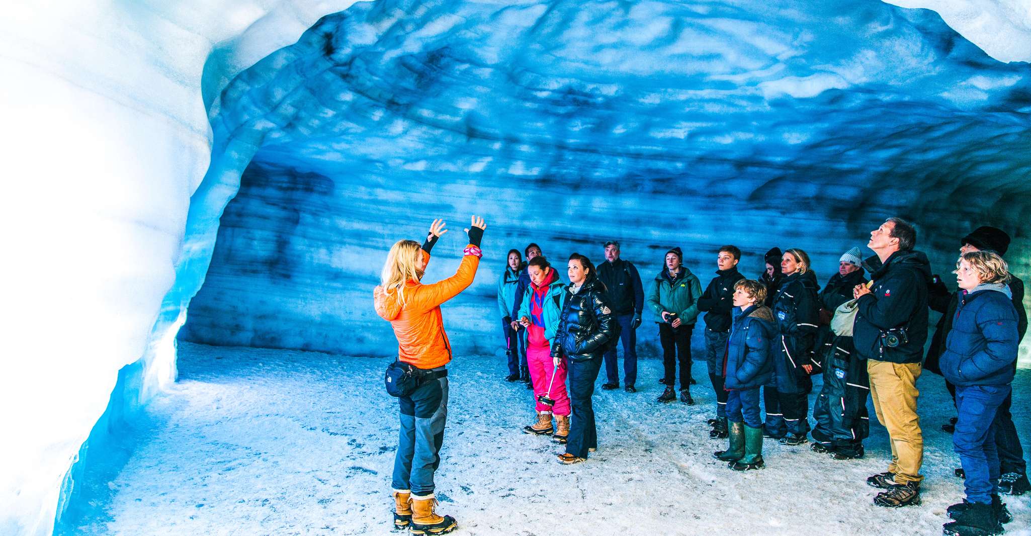 De Reykjavik, dans la grotte des Glaciers - Hizvo