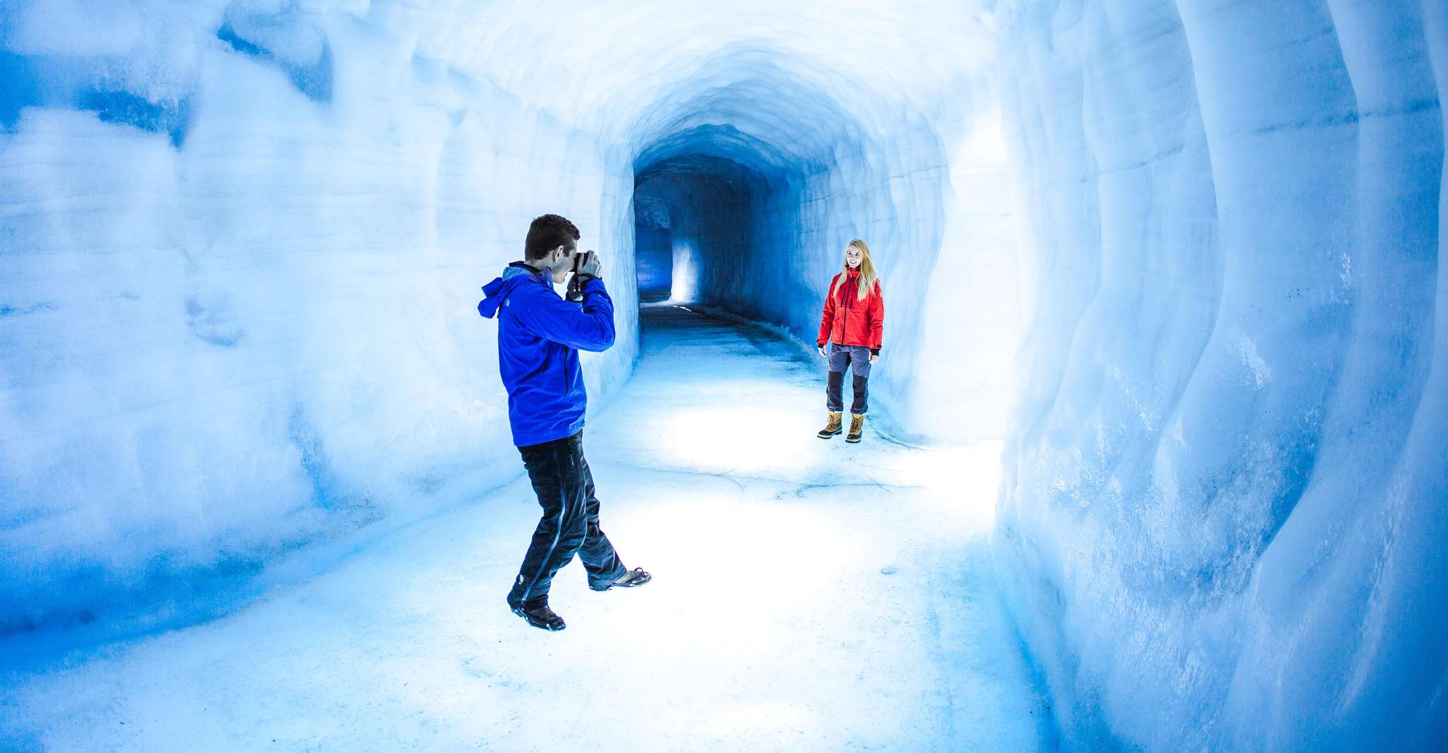 De Reykjavik, dans la grotte des Glaciers - Hizvo