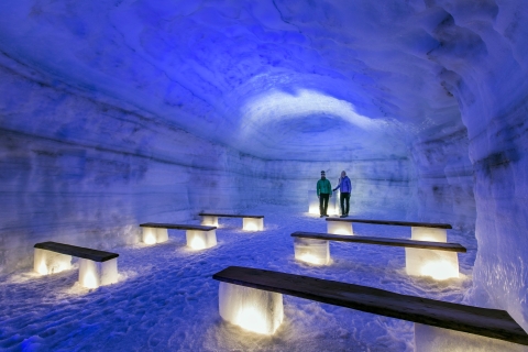 Desde Reikiavik: recorrido a pie por la cueva de hielo del glaciar Langjökull
