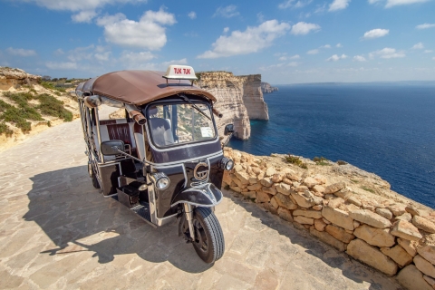 Gozo: visite de 6 heures en tuk tuk avec chauffeur privé