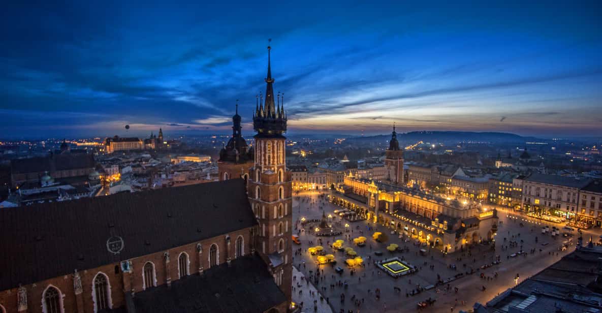 Kraków Kraków by Night Tour with Stories & Coffee GetYourGuide